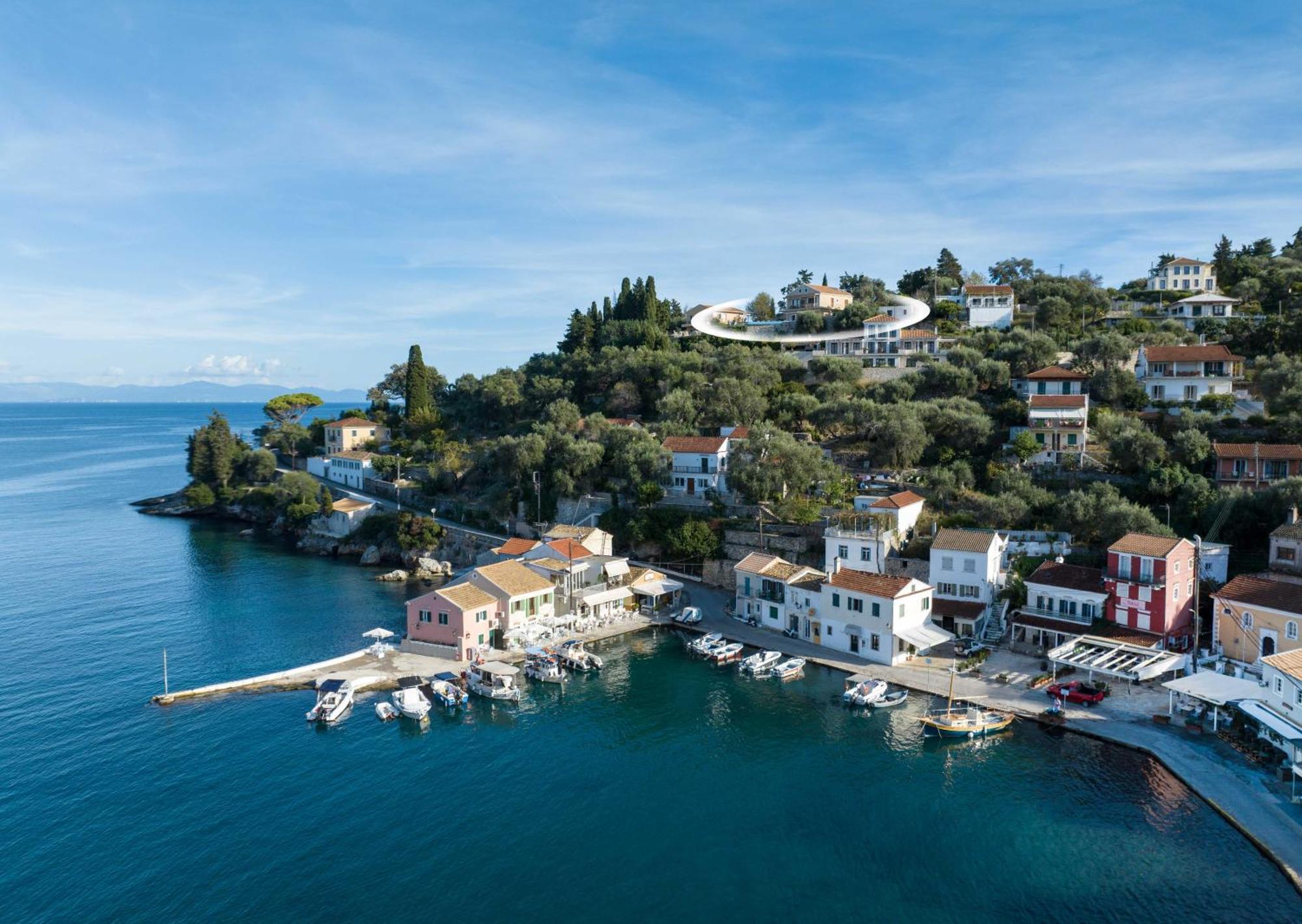 Pangolas Apartments Paxos Longós Екстериор снимка